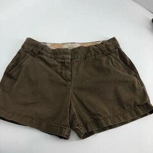 J crew chino city fit classic twill shorts 6